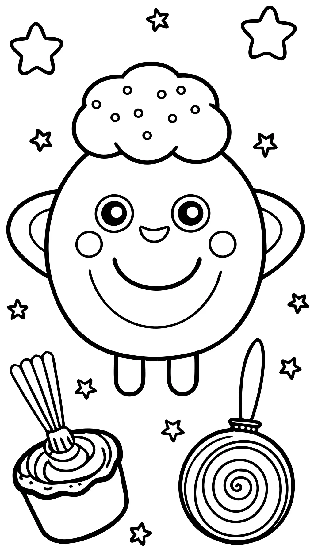 cinnamonroll coloring pages